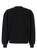 グッチ ブラック コットン スウェットシャツ