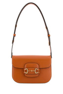 Borsa a tracolla Gucci piccola Gucci Horsebit 1955 arancione
