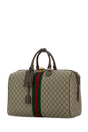 Gucci Printed Canvas Travel Bag
