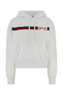 Gucci White Cotton Sweatshirt