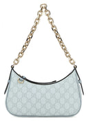 Borsa a tracolla con stemma Gg in tela stampata Gucci