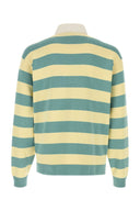 Gucci Embroidered Silk Blend Polo Shirt