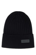 Cappello Beanie In Lana Nera Gucci