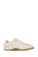 Gucci Ivory Leather Gucci Shift Sneakers