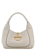 Borsa a tracolla in pelle grigio chiaro Gucci