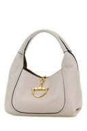 Borsa a tracolla in pelle grigio chiaro Gucci