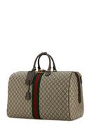 Gucci Printed Canvas Large Gucci Savoy Travel Bag