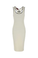Gucci Ivory Jersey Dress