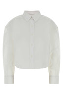 Calvin Klein White Poplin Crisp Oversize Shirt