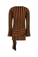 Blumarine Embroidered Knit Mini Dress