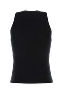 Canotta Co in cashmere nero