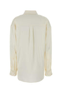 Stella Mc Cartney White Satin Oversize Shirt