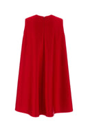 Stella Mc Cartney Red Satin Mini Dress