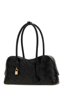Stella Mc Cartney Black Alter Mat Medium Ryder Shoulder Bag