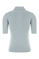 Jil Sander Polo de lana azul claro pastel