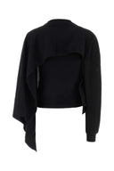 Jil Sander Black Wool Sweater