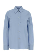 Jil Sander Light Blue Poplin Shirt