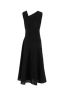 Jil Sander Black Viscose Blend Dress