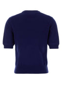 Jil Sander Blue Wool Sweater