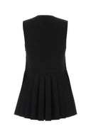 Jil Sander Black Wool Top