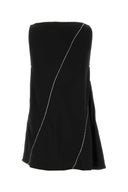Jil Sander Black Viscose Top
