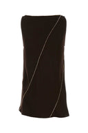 Jil Sander Chocolate Viscose Top
