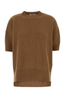 Kamelfarbener Kaschmirpullover von Jil Sander