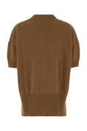 Kamelfarbener Kaschmirpullover von Jil Sander