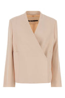 Jil Sander Pastel Pink Wool Blazer
