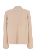 Jil Sander Pastel Pink Wool Blazer