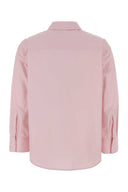 Jil Sander 파스텔 핑크 포플린 셔츠