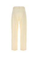 Jil Sander Ivory Cotton Pant