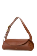 Jil Sander Caramel Leather Small Cannolo Shoulder Bag