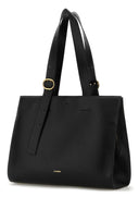 Jil Sander Bolso shopping de cuero negro