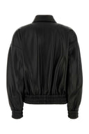 Jil Sander Black Leather Jacket