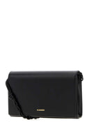 Jil Sander Black Leather Tangle Wallet