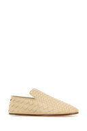Bottega Veneta Sand Nappa Leather Sunday Loafers