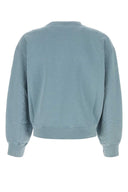 Marni Powder Light Blue Cotton Sweatshirt