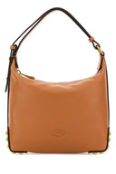 Tod's Orange Leather Shoulder Bag