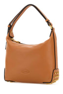 Tod's Orange Leather Shoulder Bag