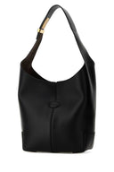 Tod's Black Leather Bucket Bag