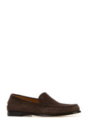 Tod's Chocolate Suede Loafers