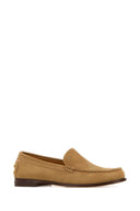 Tod's Camel Suede Loafers