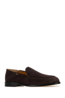 Tod's Dark Brown Suede Loafers