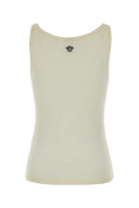 Versace Cream Wool Tank Top