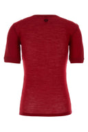 Versace Red Wool T Shirt