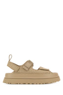 Sandali Ugg in gomma color sabbia dorata