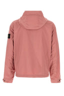 Stone Island 粉色弹力涤纶风衣
