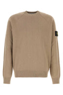 Maglione in cotone cappuccino Stone Island