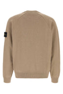 Maglione in cotone cappuccino Stone Island